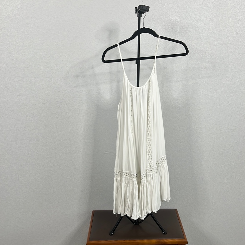 White Swimsuit Cover